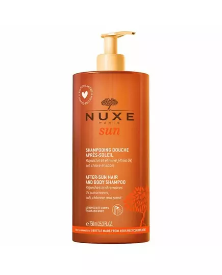 Шампунь для очищення волосся NUXE Sun Hair Shampoo After Sun, 750 мл