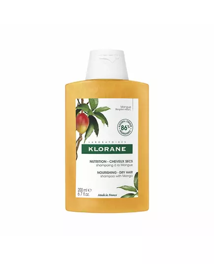 Шампунь для питания волос Klorane Mango Butter Nutrition, 200 мл
