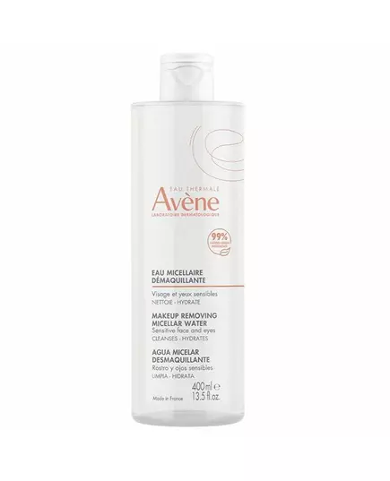 Мицеллярная вода для очищения кожи и снятия макияжа Avène Eau Thermale Sensitive, 400 мл