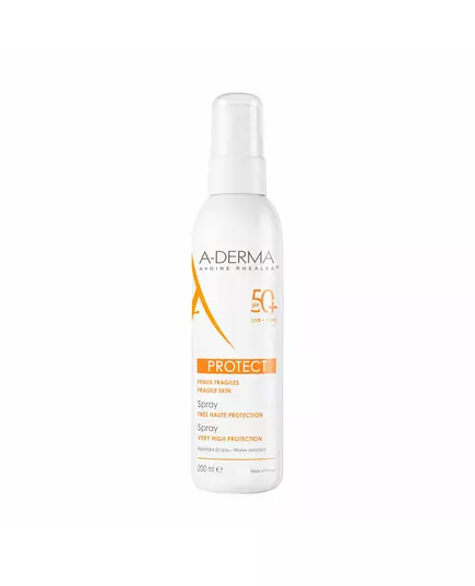 Солнцезащитный спрей A-Derma Protect High UV protection SPF 50+, 200 мл