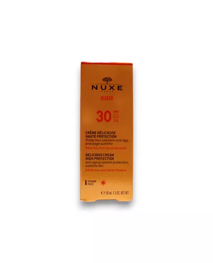 Сонцезахисний крем для обличчя NUXE Sun Delicious SPF 30, 50 мл, зображення 2