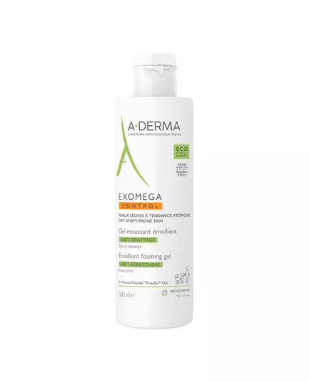 Очищувальний гель для обличчя та тіла A-Derma Exomega Control, 500 мл