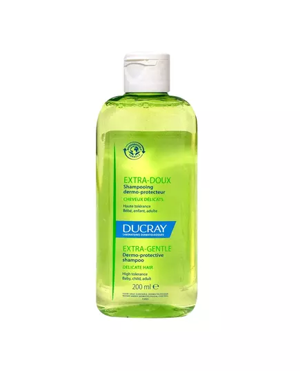 Мягкий шампунь для волос Ducray Extra Gentle Soothing Dermo-Protector, 200 мл