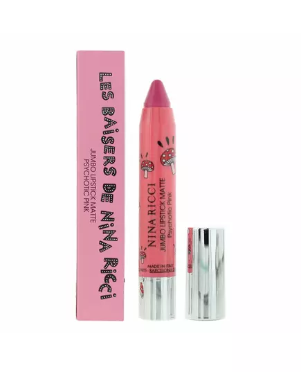 Кремова матова губна помада Nina Ricci Jumbo Lipstick Matte Psychotic Pink, 2,5 г