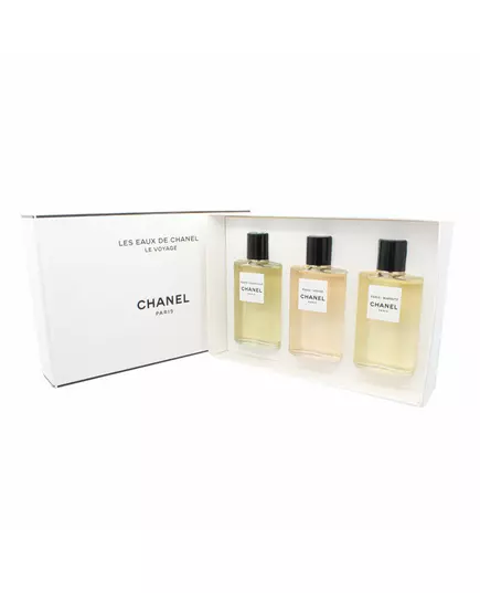 Набор туалетных вод для женщин Chanel Les Eaux De Chanel Paris – Deauville, Paris – Venise, Paris – Biarritz, 30 мл, изображение 2