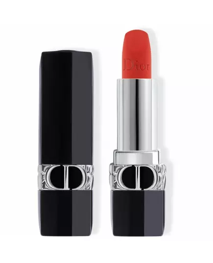 Кремова матова губна помада Christian Dior Couture Colour 999 Refillable, 3,5 г