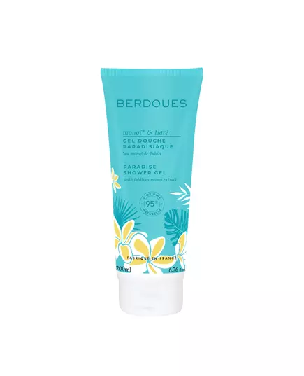 Увлажняющий гель для душа Parfums Berdoues Monoi & Tiare Для всех типов кожи, 200 мл, изображение 2