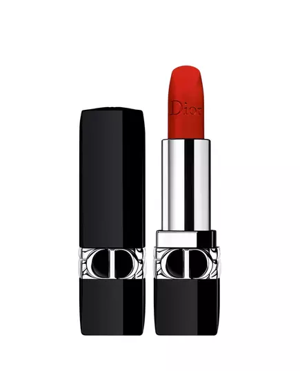 Кремова матова губна помада Christian Dior Couture Colour 999 Velvet Refillable, 3,5 мл