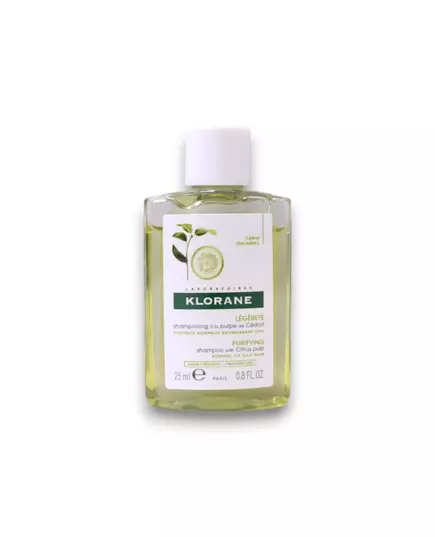 Шампунь для очищення волосся Klorane Purifying, 25 мл
