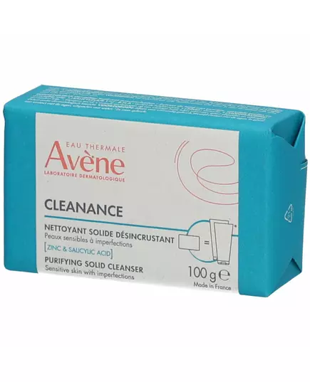 Очищающий кусок мыла для лица Avène Cleanance, 100 г
