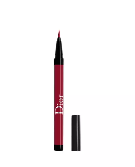 Водостійка рідка підводка для очей Christian Dior Diorshow On Stage 771 Matte Burgundy, 0,6 мл