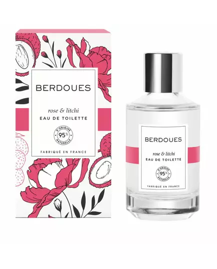 Туалетна вода для жінок Parfums Berdoues Rose & Litchi, 100 мл, зображення 3