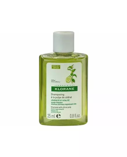 Шампунь для очищення волосся Klorane Purifying, 25 мл, зображення 2