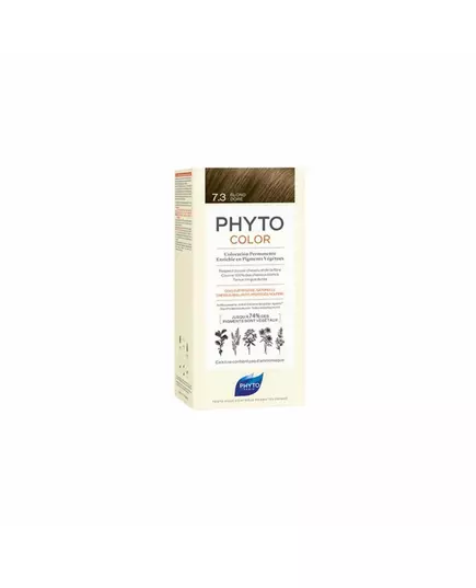 Фарба для волосся Phyto PHYTOCOLOR #7.3-rubio dorado, 100 мл