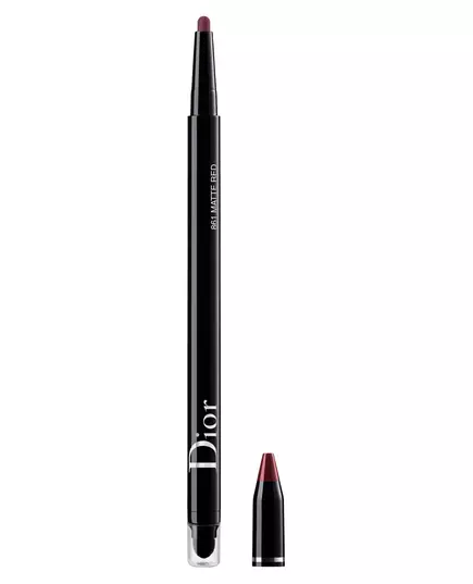 Водостійкий олівець-підводка для очей Christian Dior Diorshow On Stage 861 Matte Red, 1,2 г