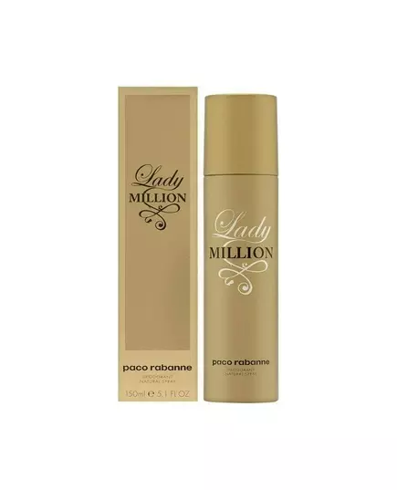 Дезодорант-спрей для жінок RABANNE Lady Million Floral, 150 мл