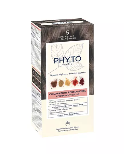 Фарба для волосся Phyto PHYTOCOLOR #5-castaño claro, 50 мл