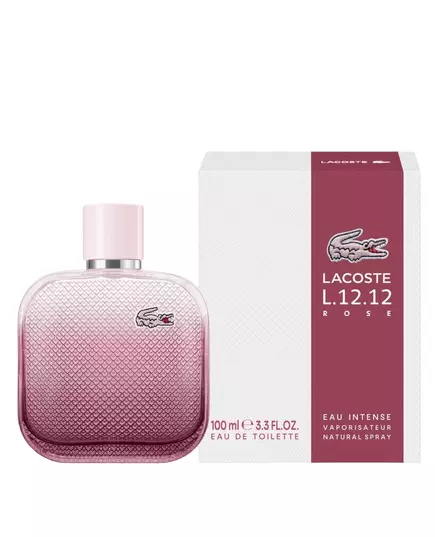 Туалетна вода для жінок Lacoste L.12.12 Rose Intense, 100 мл, зображення 2