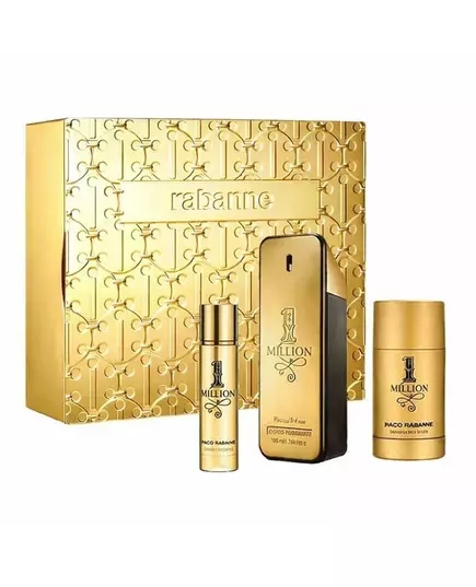 Набор туалетной воды и стика Paco Rabanne 1 Million, 100 мл