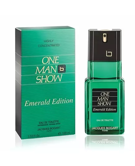 Туалетна вода для чоловіків Jacques Bogart One Man Show Emerald Edition, 100 мл, зображення 2