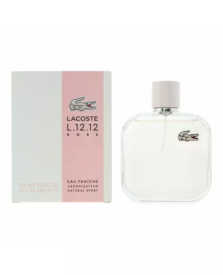 Одеколон для жінок Lacoste L.12.12 Rose Eau Fraiche, 100 мл, зображення 2