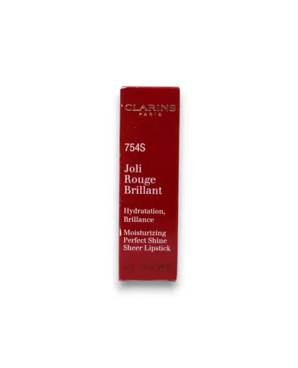 Кремовая губная помада Clarins Joli Rouge 754S Deep Red, 3 г, изображение 2