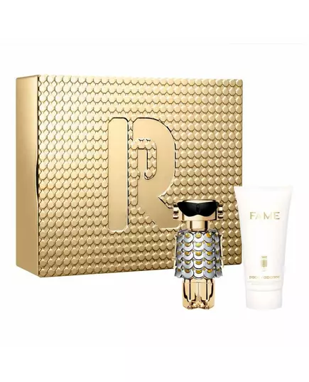 Набор парфюмерной воды и увлажняющего лосьона для тела Paco Rabanne Fame, 50 мл