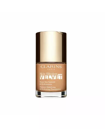 Жидкая тональная основа Clarins Skin Illusion Velvet 108.5W Cashew, 30 мл