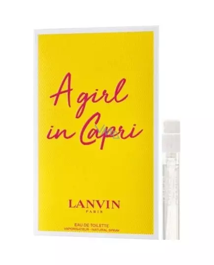 Пробник туалетної води для жінок Lanvin A Girl In Capri, 2 мл