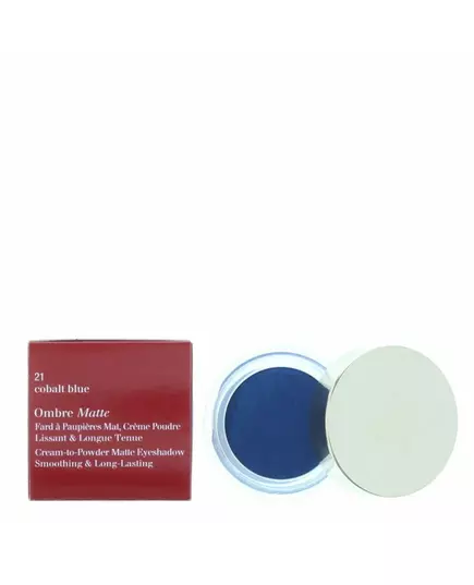 Кремові тіні для повік Clarins Ombre Matte 21 Cobalt Blue, 7 г