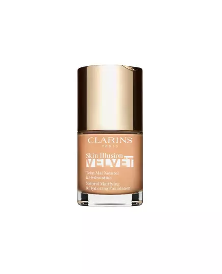 Матовая жидкая тональная основа Clarins Skin Illusion Velvet 107C Beige, 30 мл