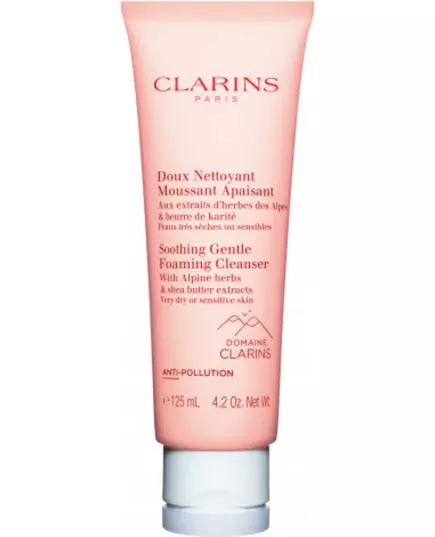 Очищувальна крем-пінка для обличчя Clarins Gentle Soothing Anti-Pollution, 125 мл
