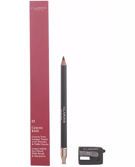 Карандаш для глаз Clarins CRAYON 01-carbon black, 1 мл