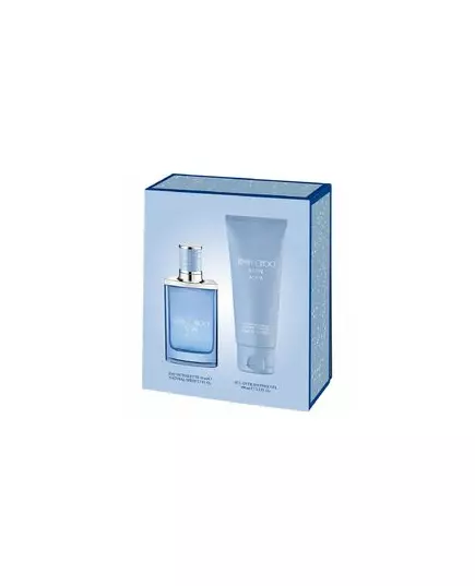 Набір туалетної води для чоловіків і гелю для душу Jimmy Choo Aqua, 50 мл