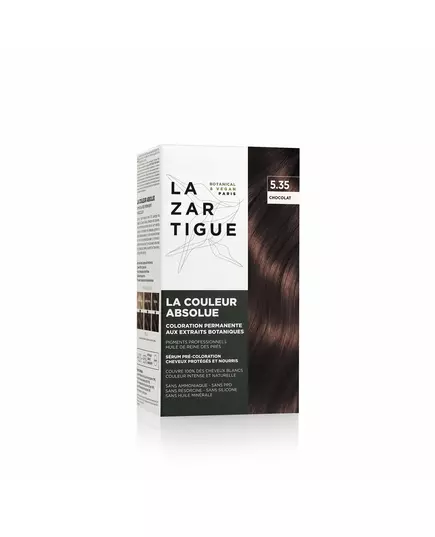 Стойкая краска для волос Lazartigue La Couleur Absolue 5.35 Chocolate, 143 мл