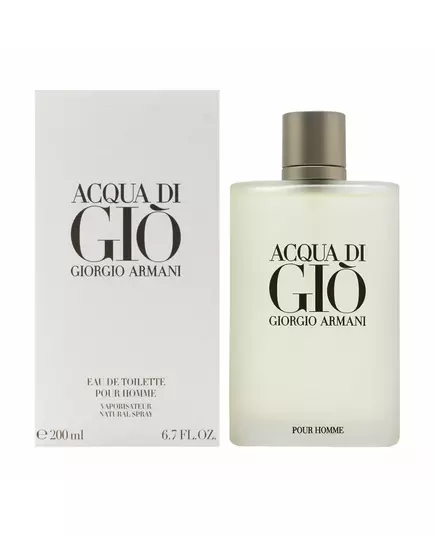 Туалетна вода для чоловіків Armani Acqua di Gio, 200 мл, зображення 2