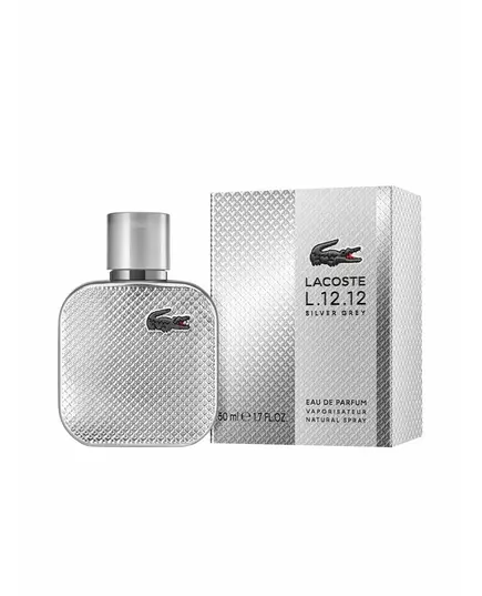 Парфумована вода для чоловіків Lacoste L.12.12 Silver Grey, 50 мл, зображення 2