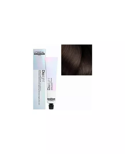 Безаммиачная стойкая краска для волос L'Oréal Professionnel Dia Light 7.12, 50 мл, изображение 2