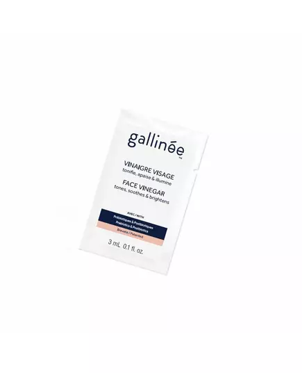 Пробник тонізувального лосьйону для обличчя Gallinee Microbiome Skincare Apple Cider Vinegar, 3 мл