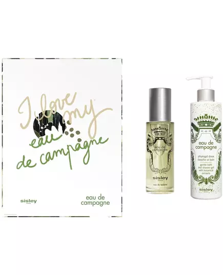 Набір гелю для душу та туалетної води для жінок Sisley Eau De Campagne, 250 мл