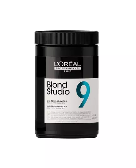 Осветляющая пудра-окислитель для волос L'Oréal Professionnel Blond Studio 9, 500 г