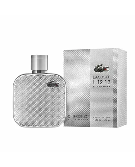 Парфумована вода для чоловіків Lacoste L.12.12 Silver Grey, 100 мл, зображення 2