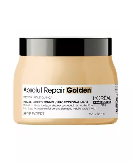 Крем-маска для догляду за волоссям L'Oréal Professionnel Absolut Repair Golden Protein + Gold Quinoa, 500 мл