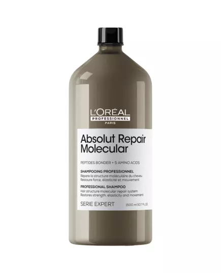 Шампунь для очищення волосся L'Oréal Professionnel Absolut Repair Molecular, 1500 мл, зображення 2