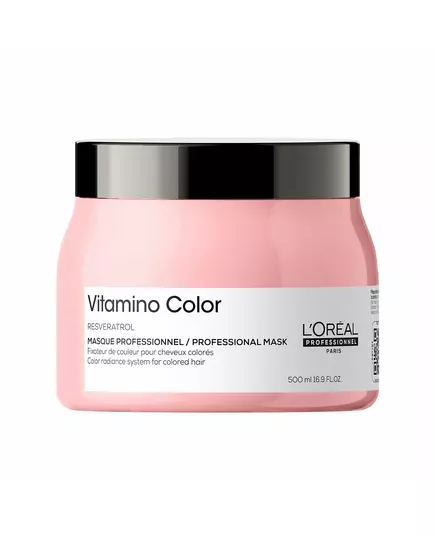 Кремова маска-догляд для захисту кольору волосся L'Oréal Professionnel Vitamino Color Resveratrol, 500 мл