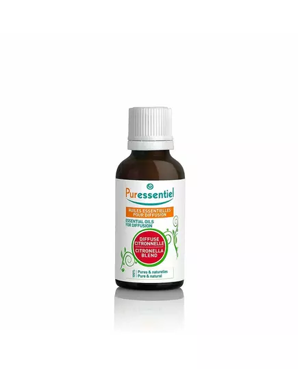Сменный блок для масляного диффузора Puressentiel Citronella, 30 мл