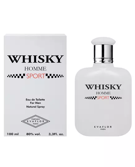 Туалетна вода для чоловіків Evaflor Whisky Sport, 100 мл, зображення 2