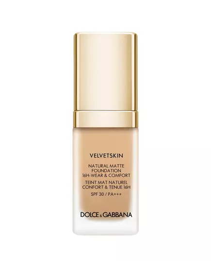 Матова рідка тональна основа Dolce & Gabbana Velvetskin 215, SPF 30, 30 мл