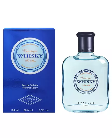 Туалетна вода для чоловіків Evaflor Whisky Vintage, 100 мл, зображення 2