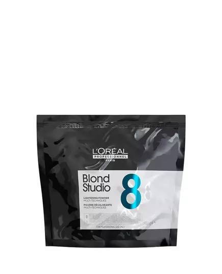 Осветляющая пудра-окислитель для волос L'Oréal Professionnel Blond Studio Multi Technique 8, 500 г, изображение 2